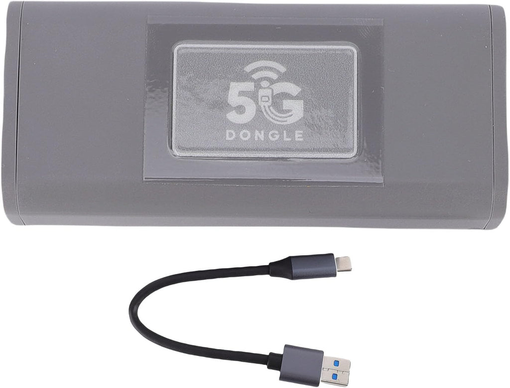 5G USB Modem, 2.5Gbps High Speed Portable Mobile Hotspot Router with Built in Antenna, for Gaming Video Streaming and Global Travel
