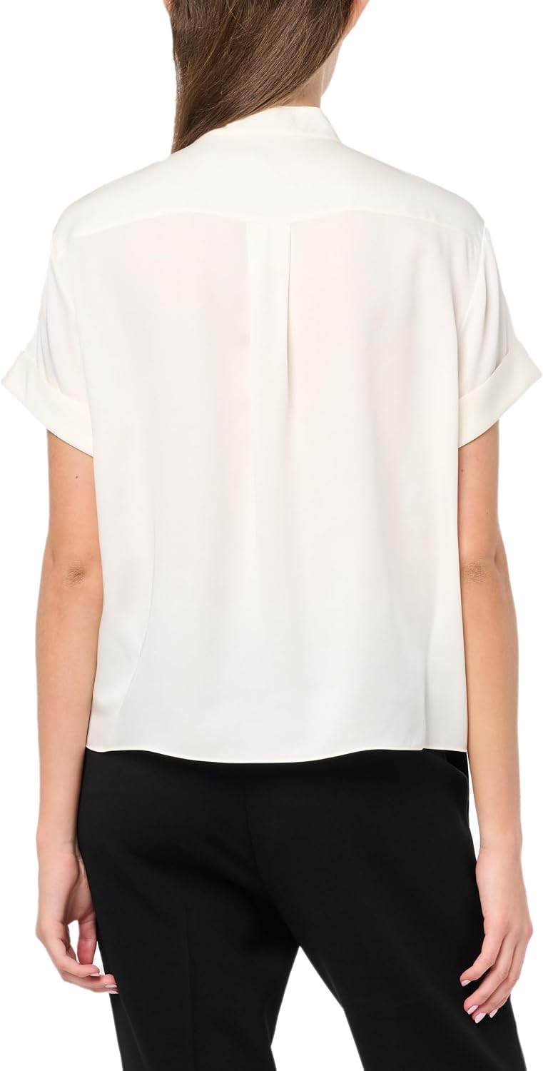 Theory Women's Short Sleeve Military Shirt B