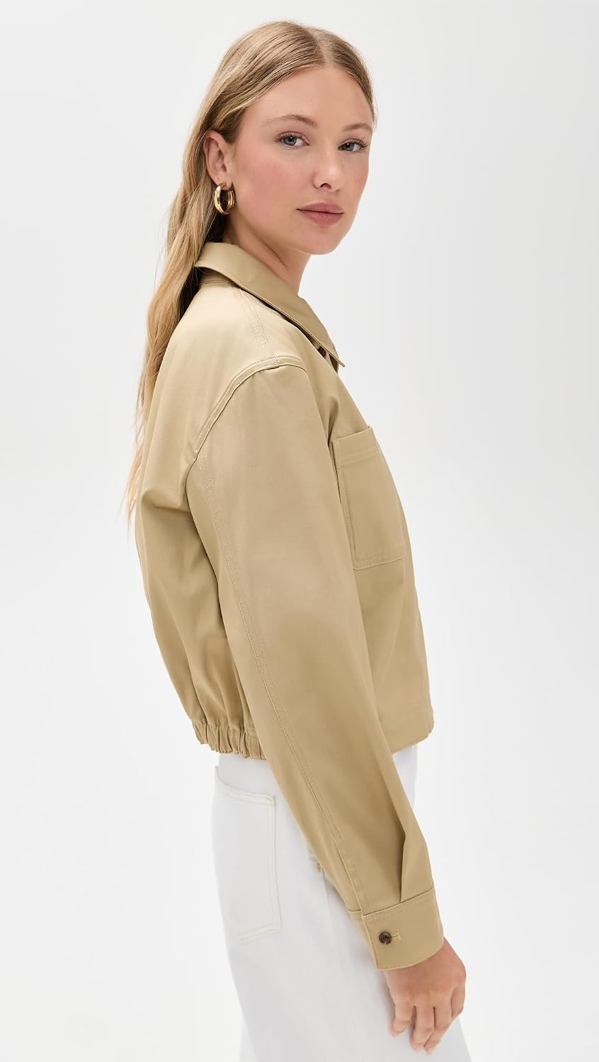 Theory Women's Hood Crop Jacket
