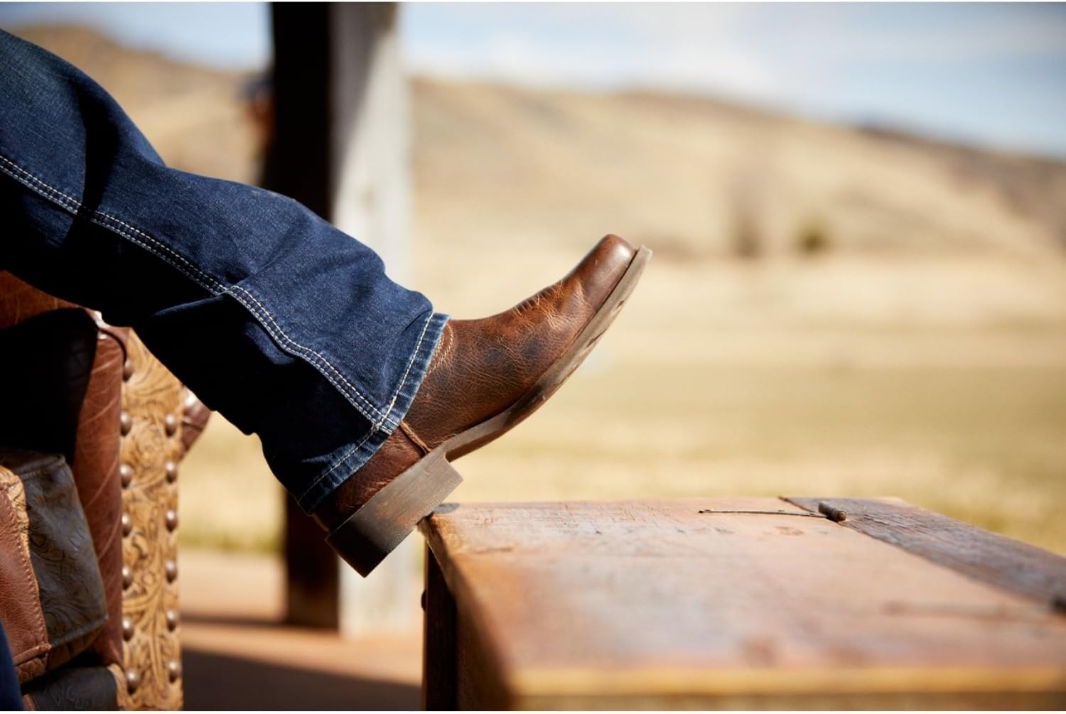 Ariat Rambler Western Boot – Men's Leather, Square Toe, Western Boots