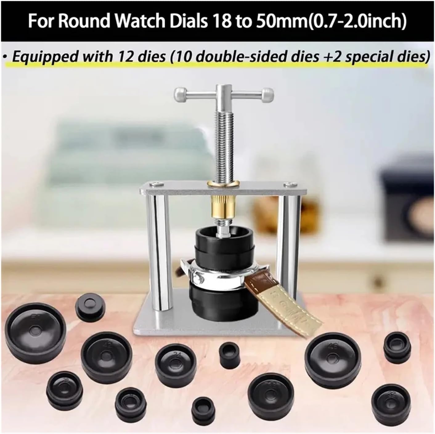 44 Pieces of Watch Repair Kit, Replacement, Strap Tool, Screwdriver Professional Re