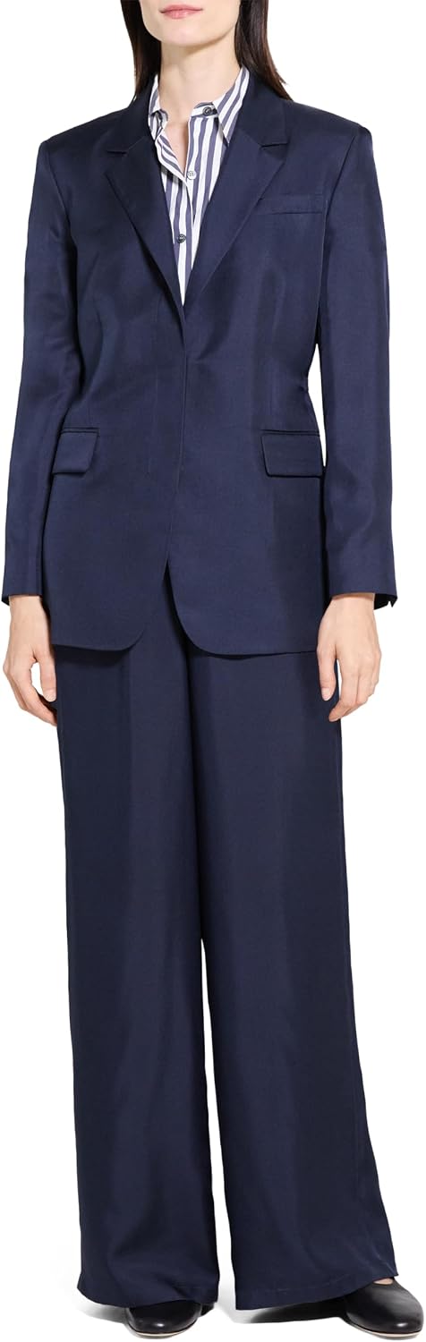 Theory Women's Oversized Cinch Waist Blazer