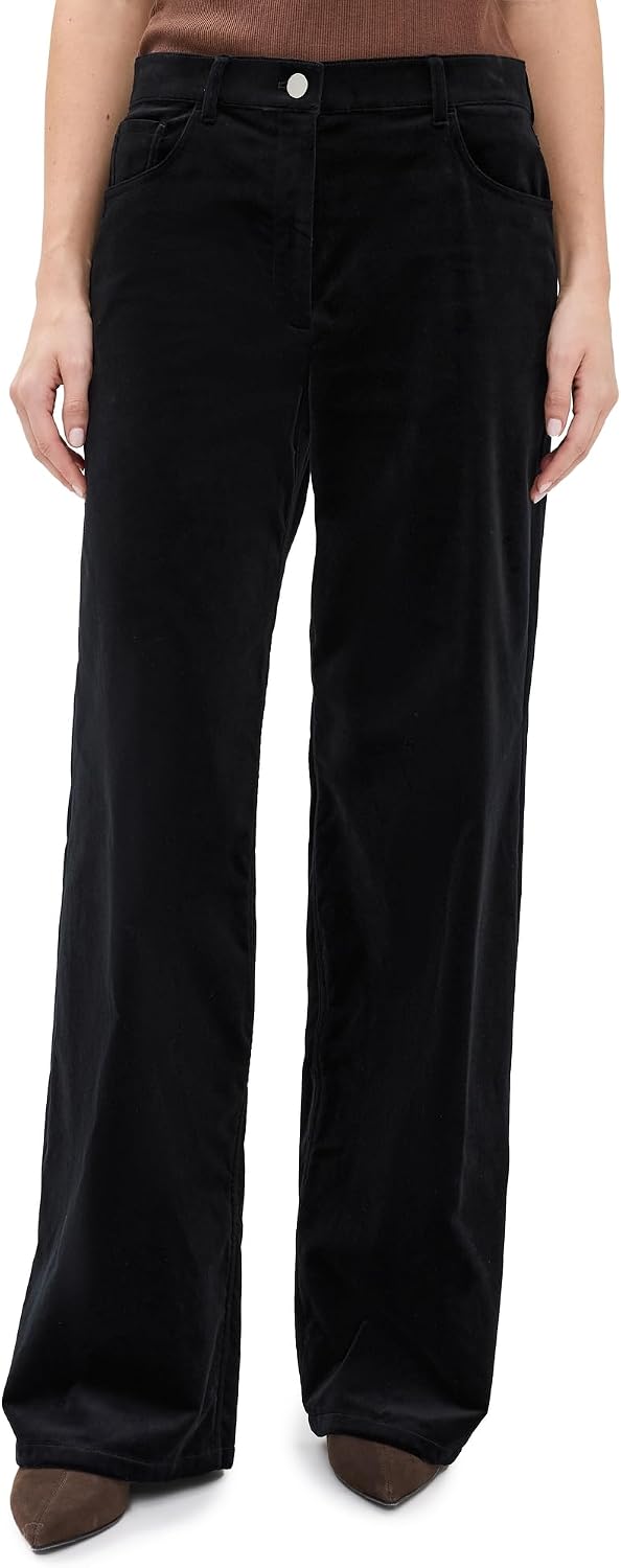 Theory Women's Straight Leg Pants in Velvet