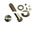 Grade 8 Bolts/Screws, Flat & Lock Washers & Hex Lock Nuts Kit 668 Pieces Multi-Purpose Comprehensive Hardware Fastener Assortment Kit Cit01788Riv