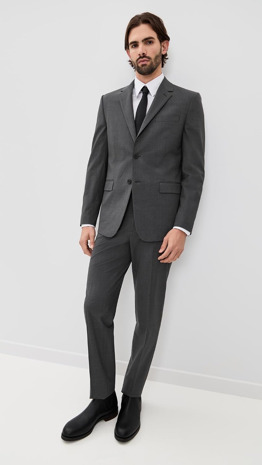Theory Men's Mayer Stretch Wool Pants