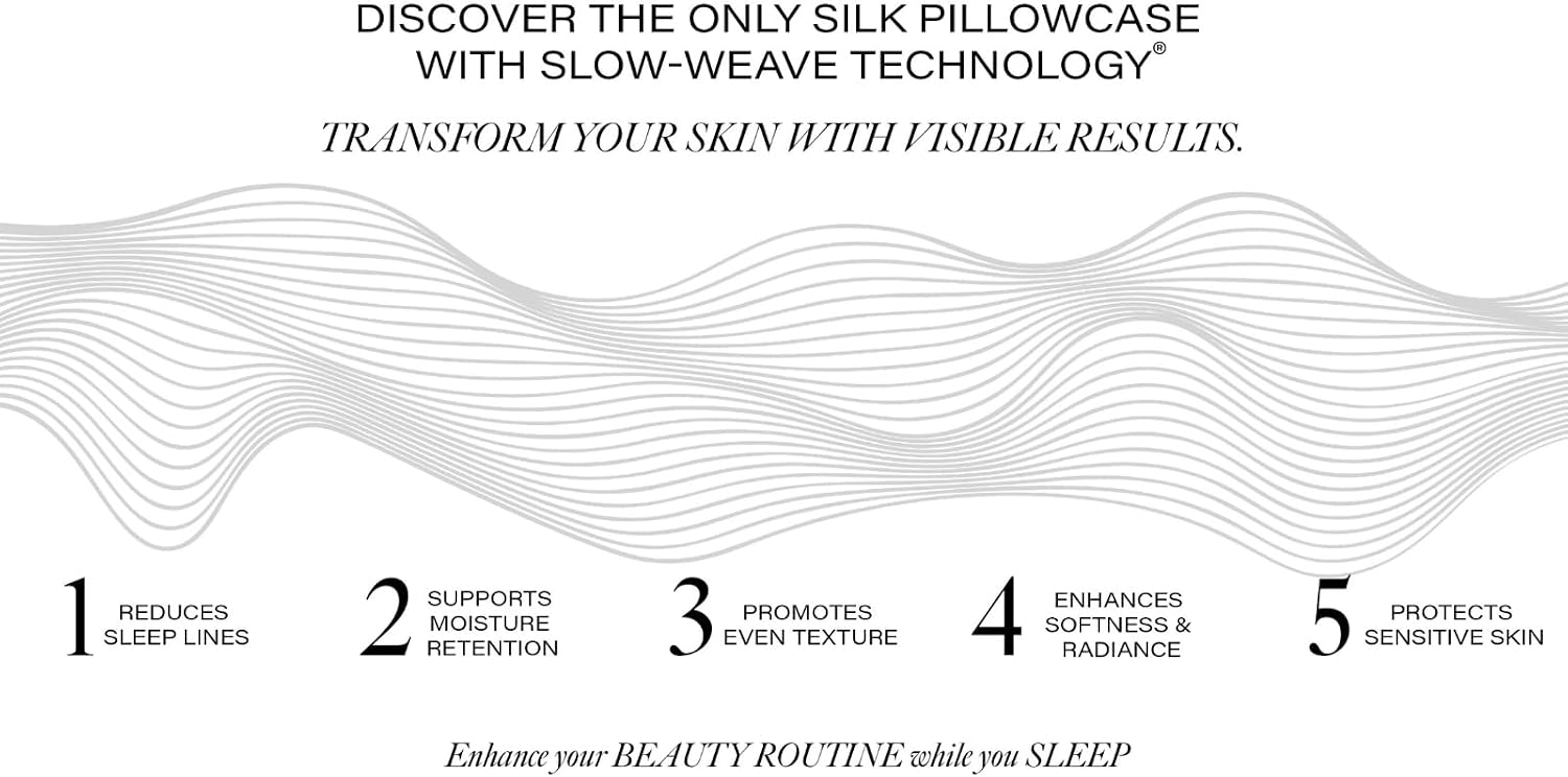 Branche Beauty Sleep Charmeuse Case | Silk Pillowcase for Healthy Skin and Hair | King - 20' x 34' / 51 x 86 cm | White