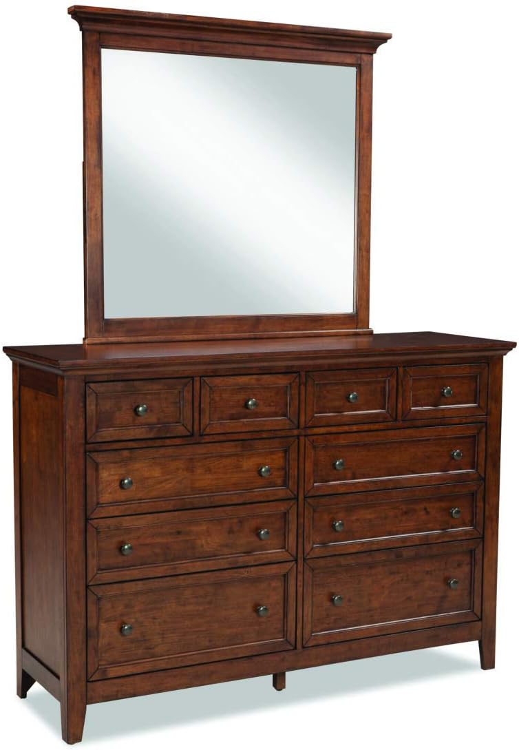 Intercon San Mateo Queen Size 5 Piece Storage Bedroom Set Tuscan Finish