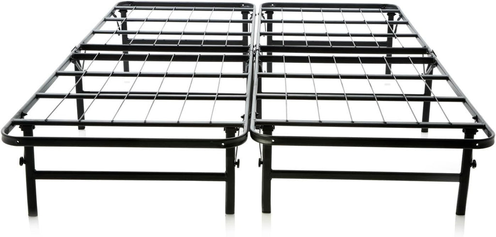 STRUCTURES Foldable Bed Base - Platform Bed Frame and Box Spring in One - Strong and Sturdy Support - Quiet Noise Free - Quick, Easy Setup - Twin XL