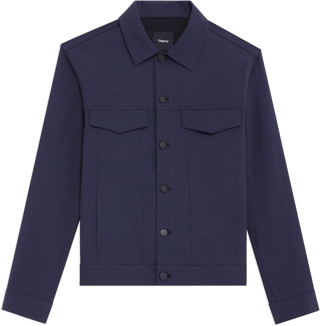 Theory Men's River Jacket in Neoteric Twill