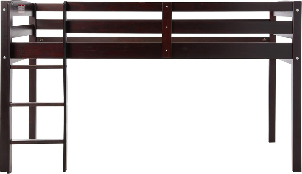 Concord Junior Loft Bed, Twin, Cappuccino