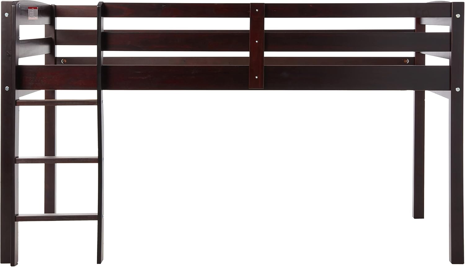 Concord Junior Loft Bed, Twin, Cappuccino