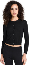 Theory Women's Crop Crew Cardigan