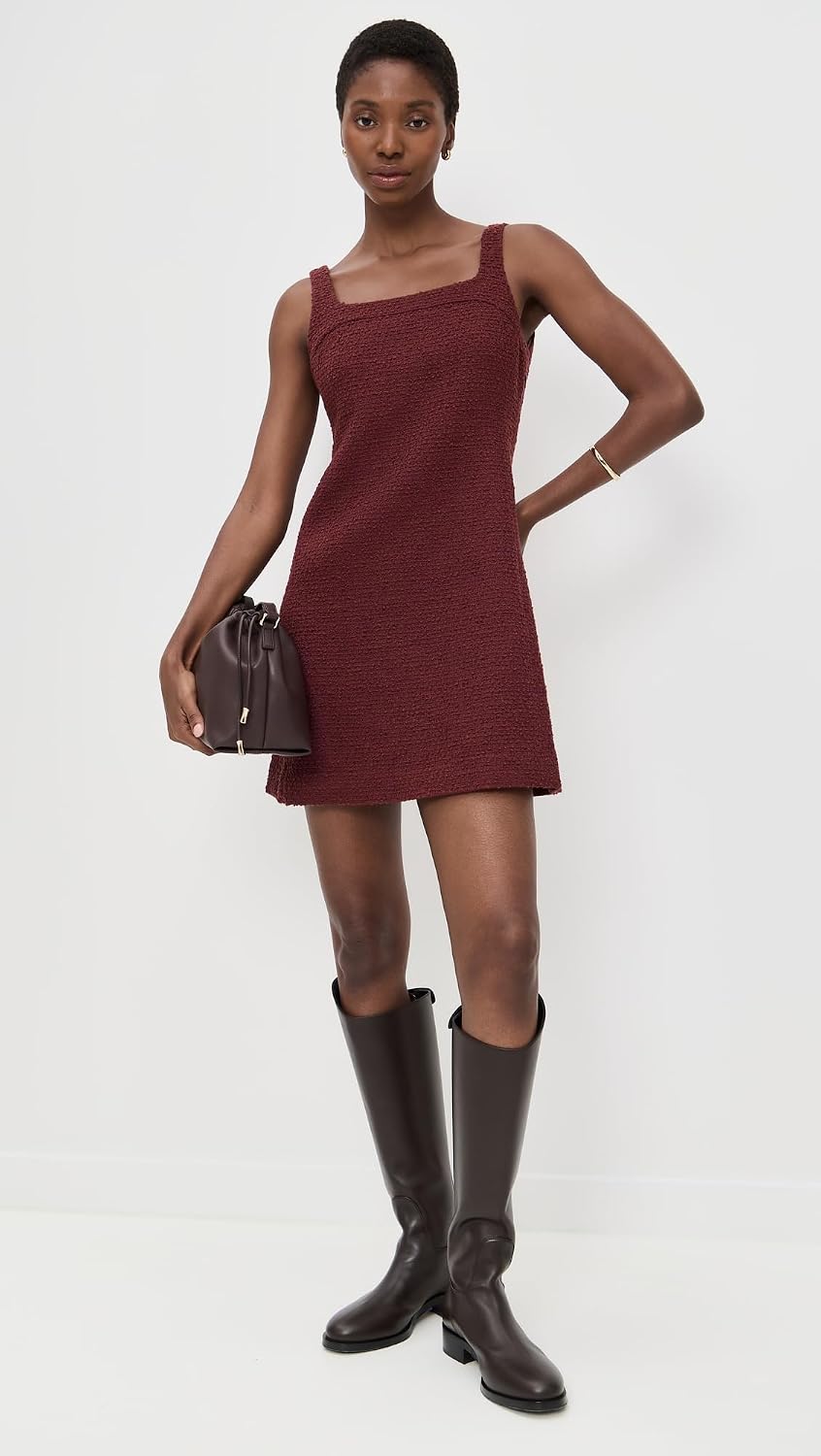 Theory Women's Square Neck Yoke Dress
