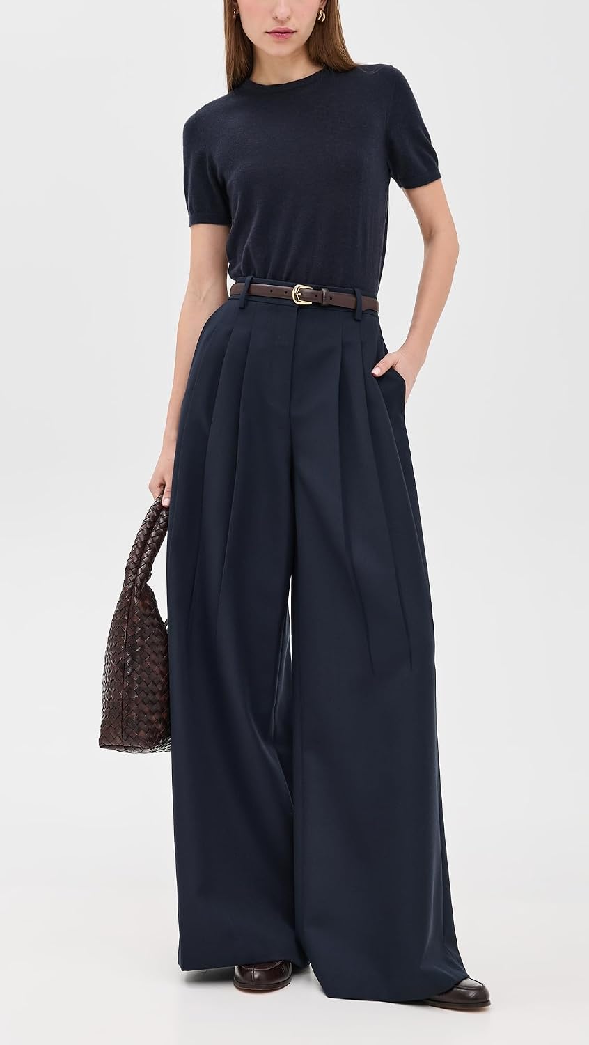Theory Women's Triple Pleat Pants