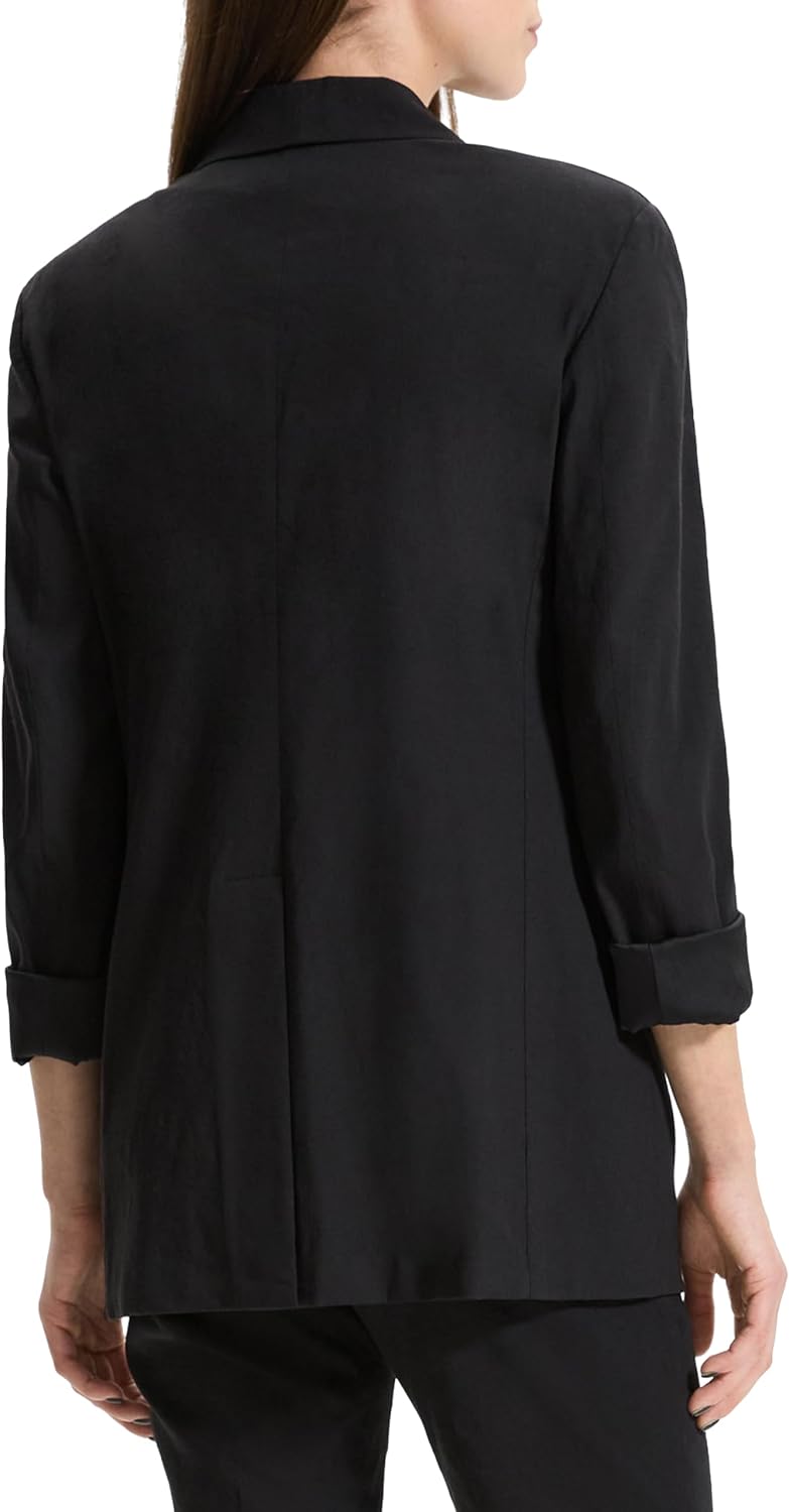 Theory Women's Rolled Sleeve Shawl Jacket