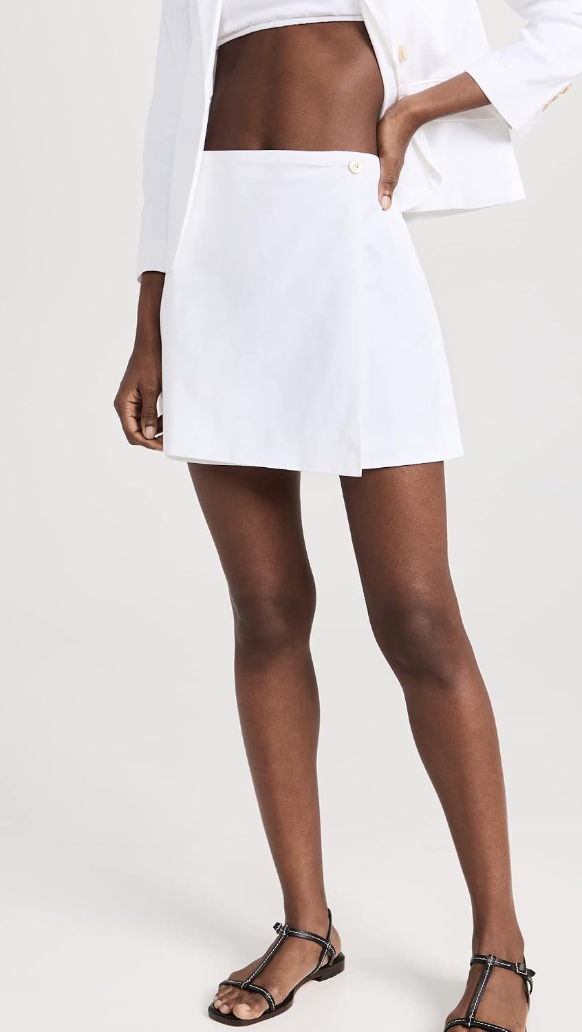 Theory Women's Button Mini Skort