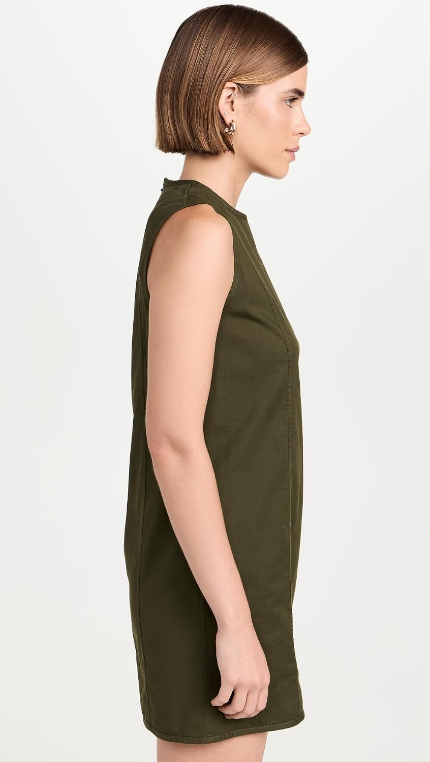 Theory Women's Sleeveless High Crew Dress