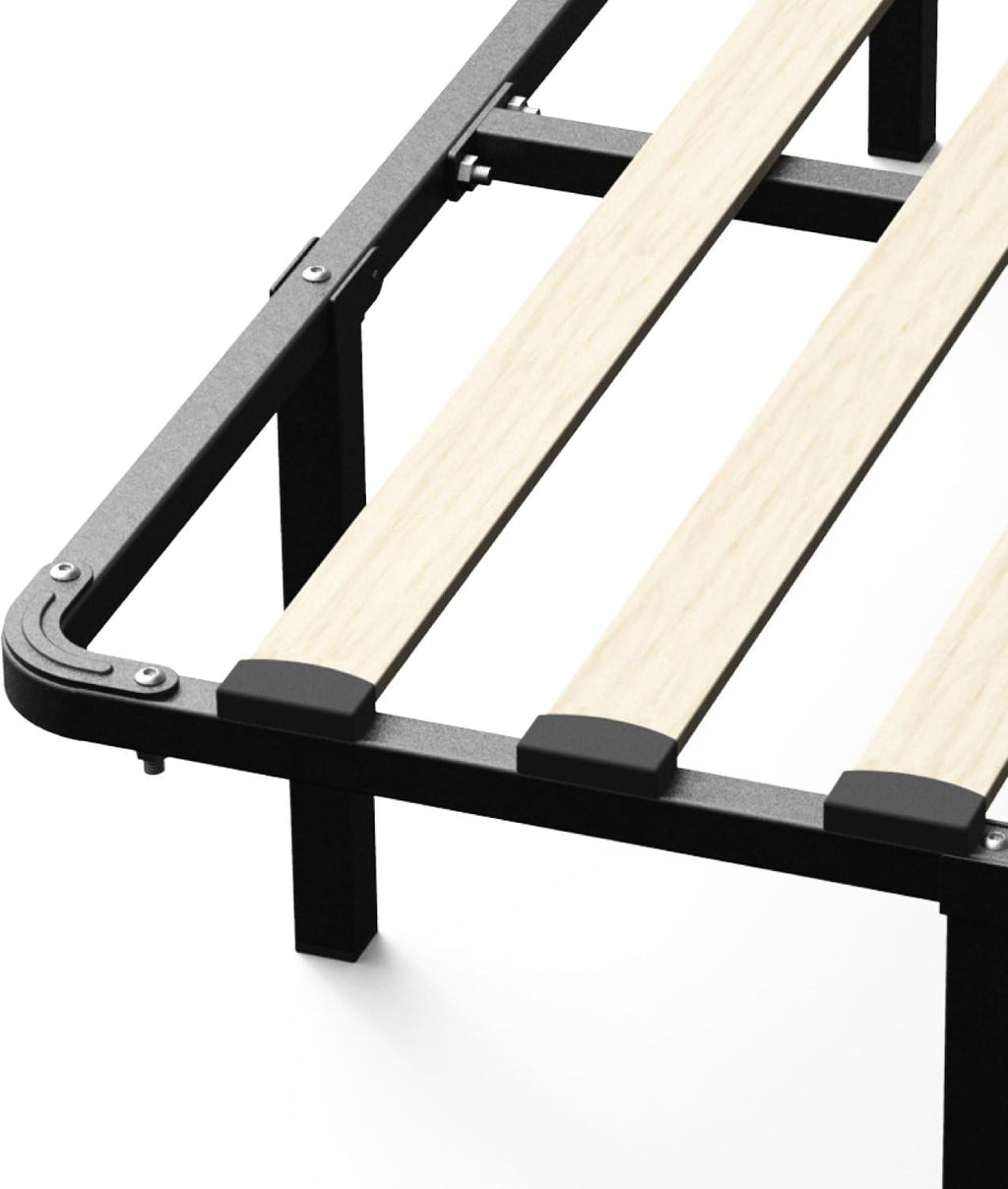 Sleep Master MyEuro Smartbase/Wooden Slats Mattress Foundation, Queen