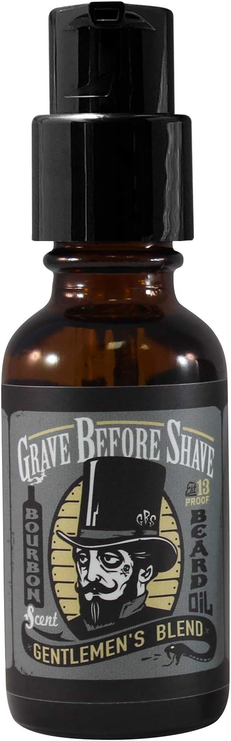 Grave Before Shave Travel Beard Pack (Gentlemen's Blend (Bourbon/Sandal wood)