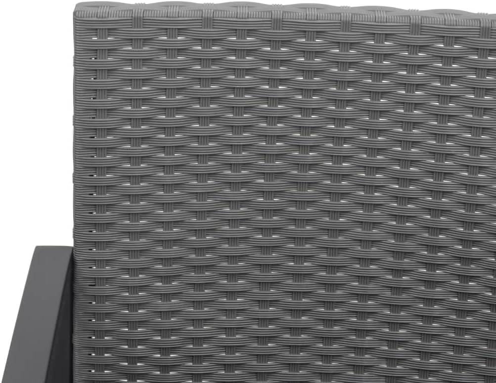 5 Piece Patio Dining Set with Cushions Dark Gray PP Rattanqueen Bed Frame with headboard Queen Size Bed Frame King Size Bed Frame King Platform Bed Frame Metal Bed Frame Queen Size