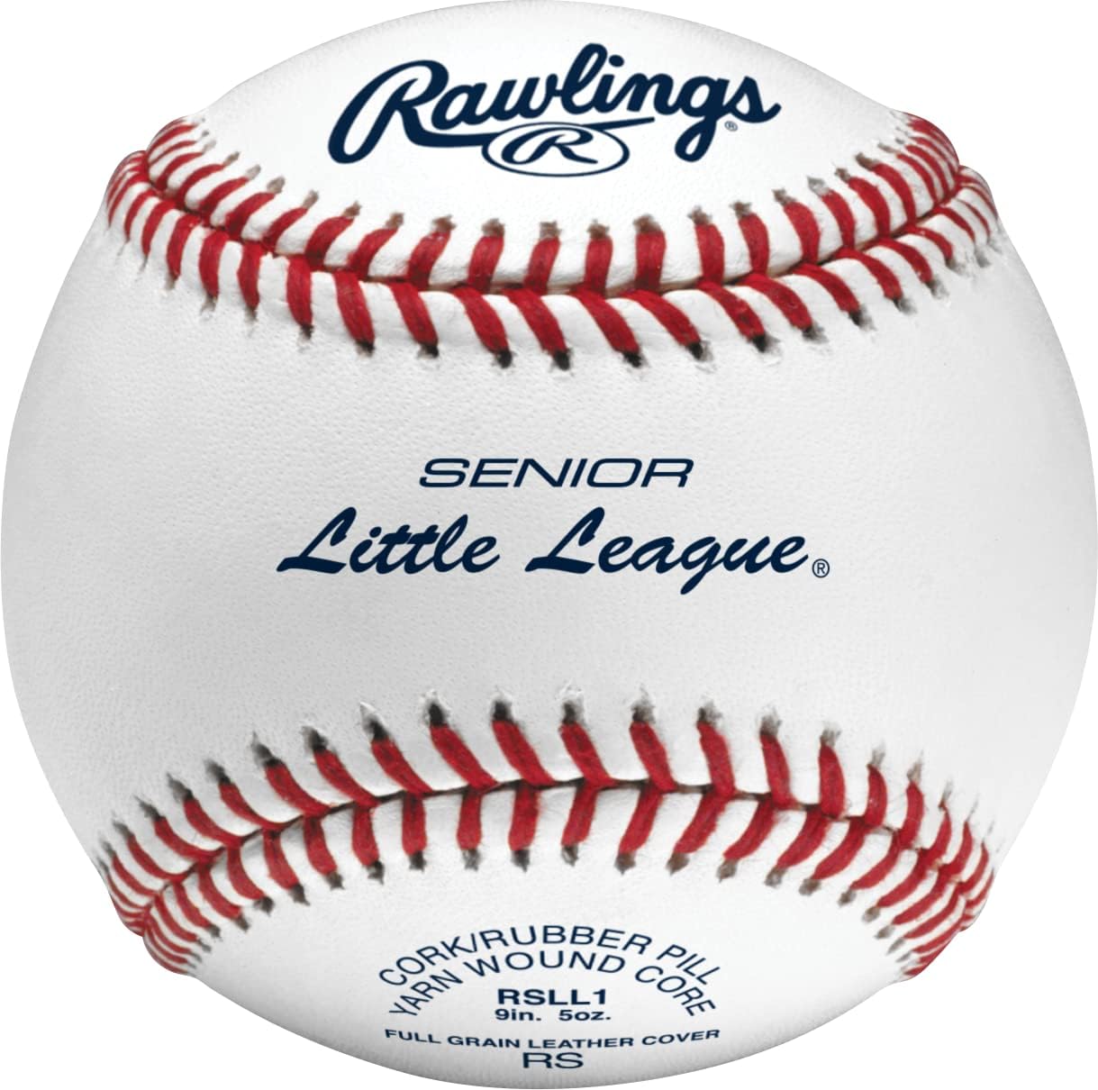 Rawlings | Senior Little League Baseballs | Competition Grade | RSLL1 | Youth/14U | 12 Count