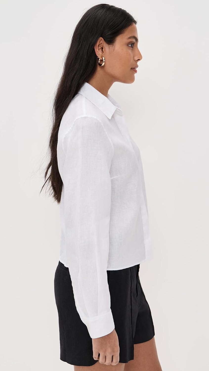 Theory Women's Curve Sleeve Shirt