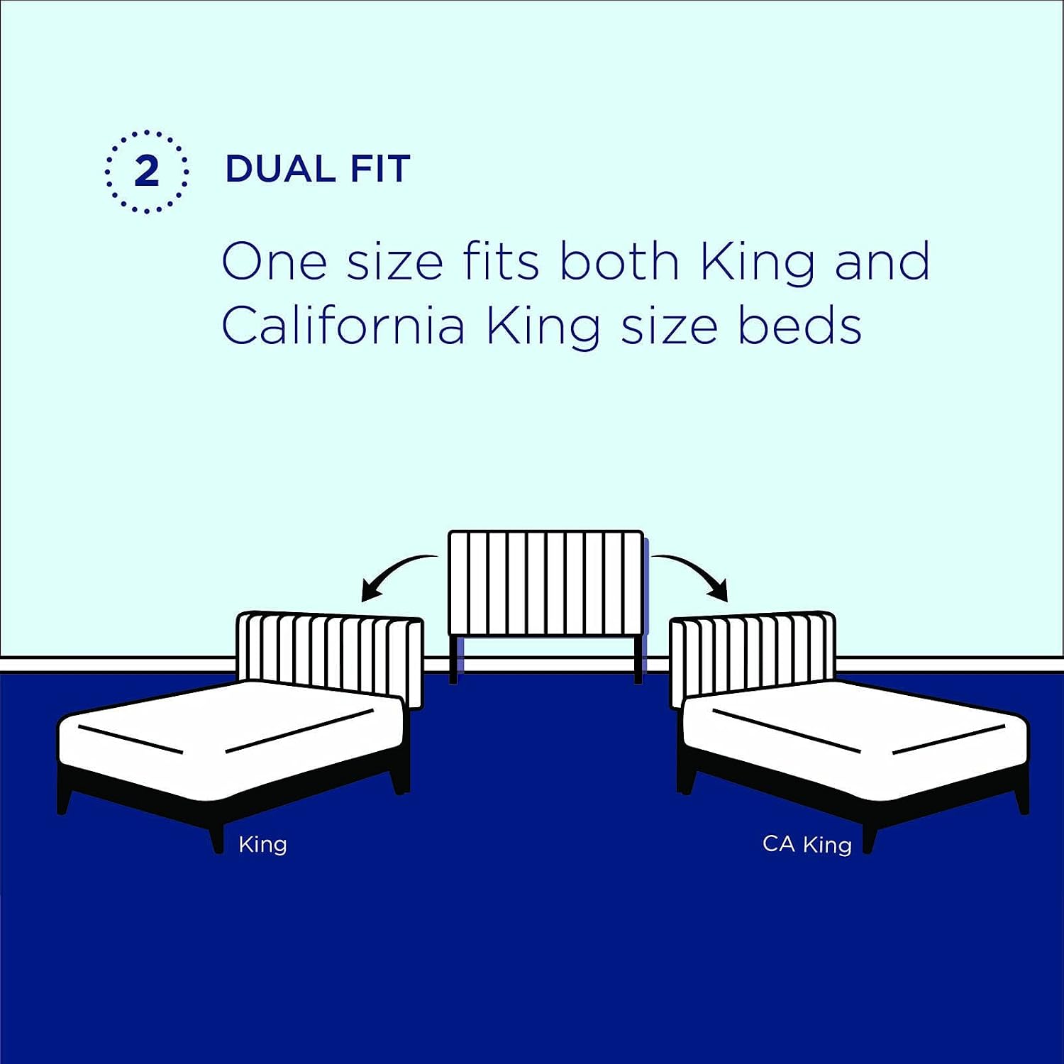 Modway Athena Performance Velvet King/California King Headboard in Light Gray