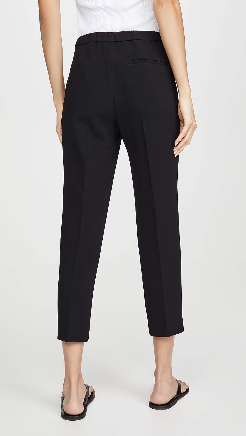 Theory Women's Treeca Pull On Pant, Black, 0