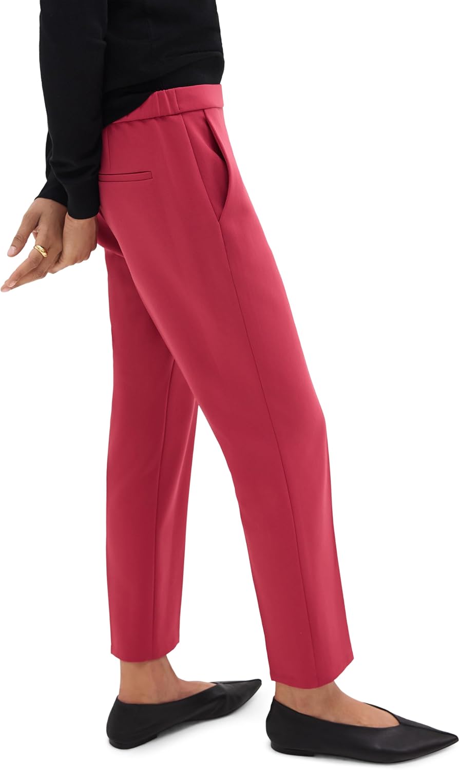 Theory Treeca Pull On Deep Rose