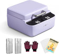 HTVRONT Phone Case Heat Press Machine Compatible with iPhone & Android - H17 Phone Case Heat Press with 3D Vacuum Heat, Precise Temperature Sublimation Phone Case Press Machine for Badges, Coaster