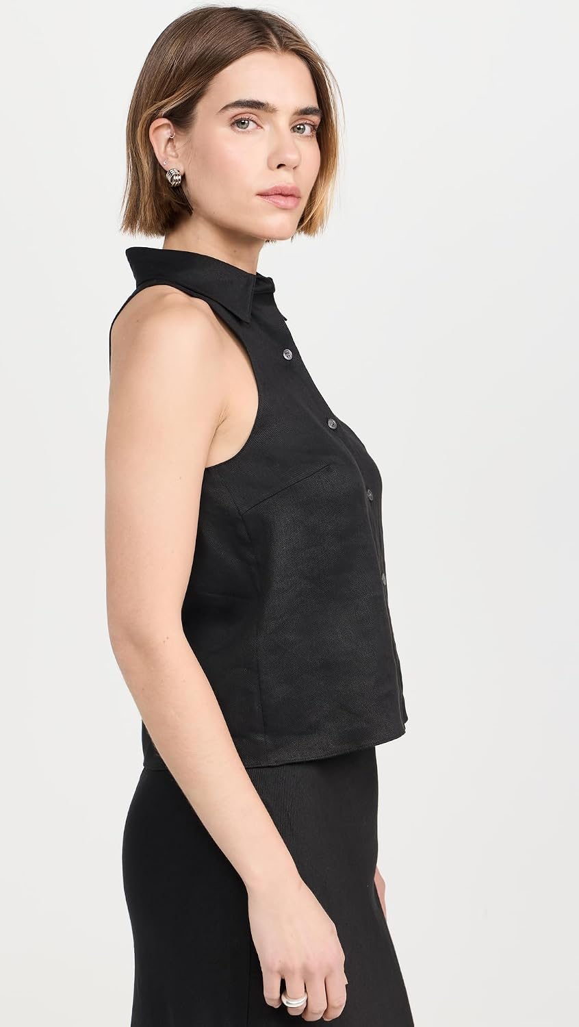 Theory Women's Halter Neck Shirt