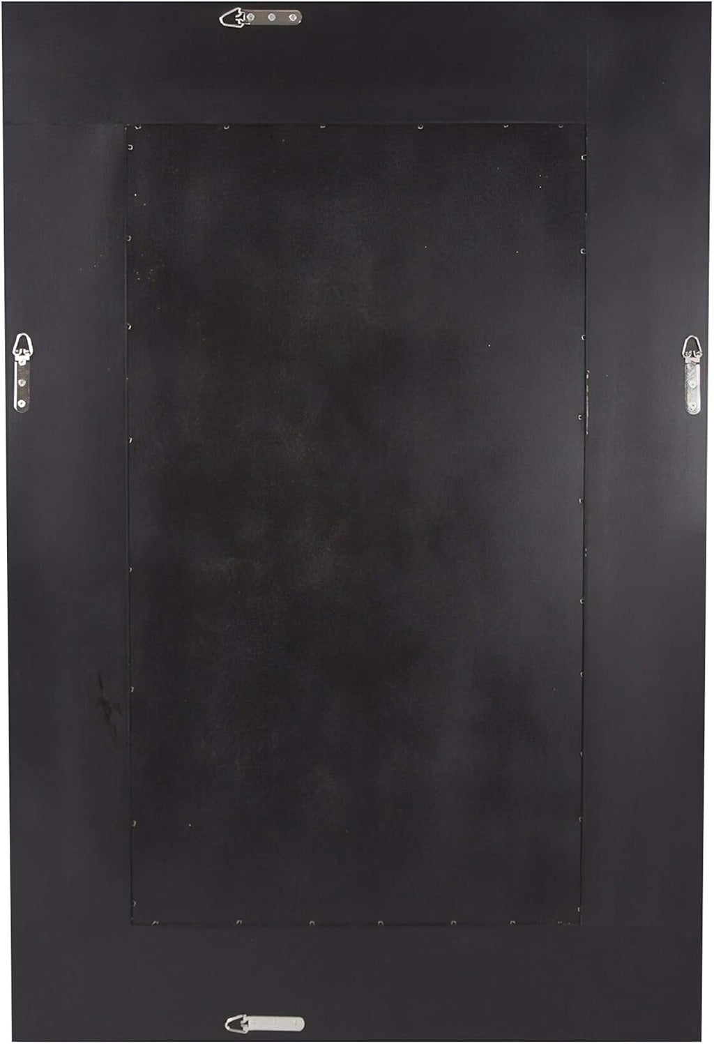Howard Elliott Collection Gemma Hanging Large Rectangular Wall Mirror, Modern Glass Frame Mirror with Silver Beaded Trim, Accent Vanity Mirror for Living Room, Entryway and Bathroom, 48 x 32 Inch