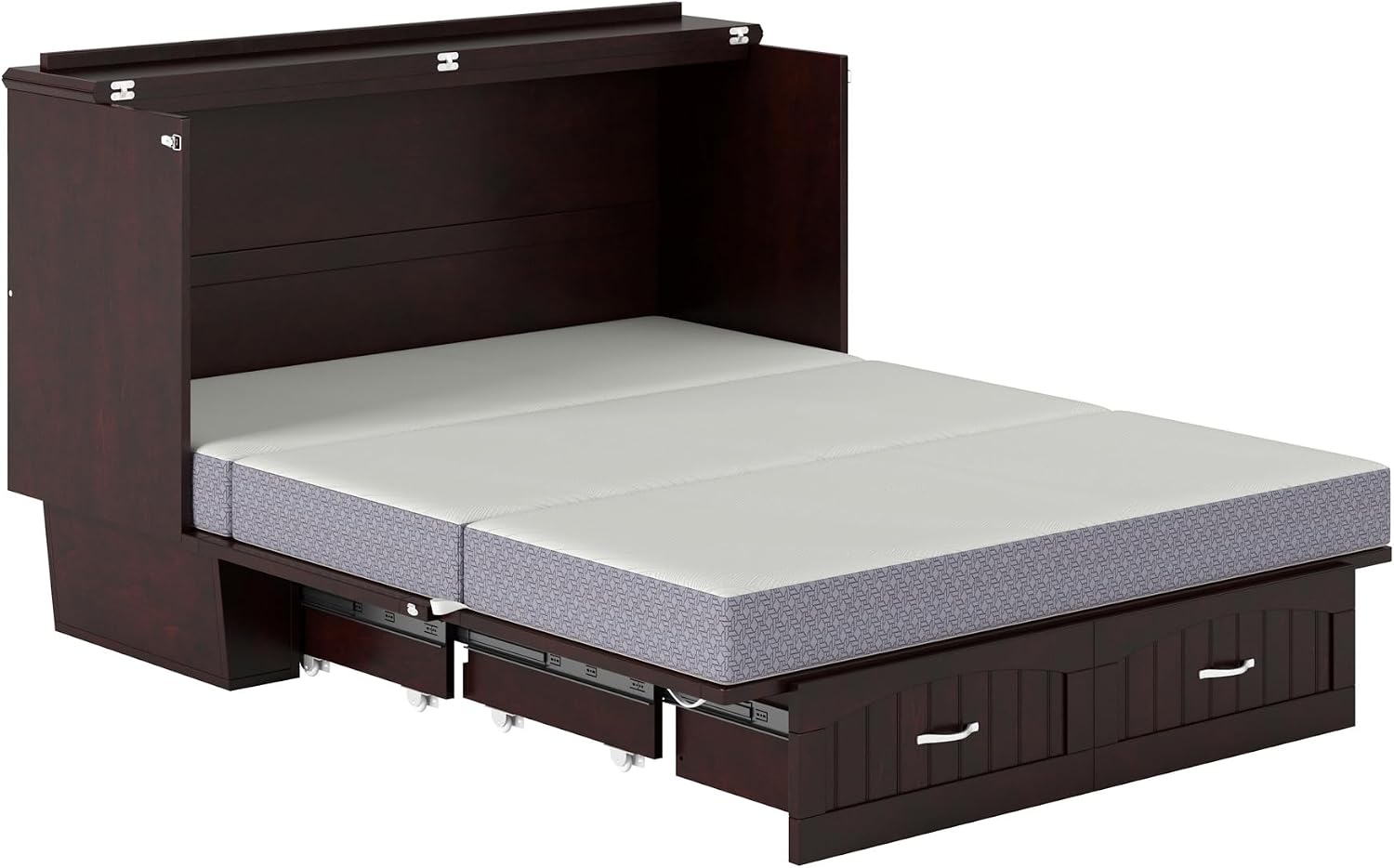 AFI Nantucket Murphy Bed Chest, Queen, Espresso