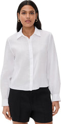 Theory Women's Curve Sleeve Shirt