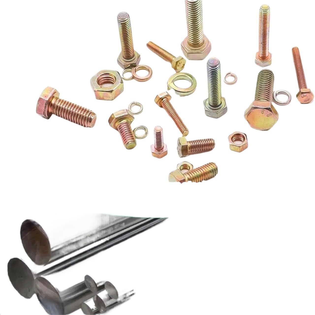Set Screw Assortment Kit 966Pcs Grade 8. Metric Hex Head Bolt Kits for Homeowners,DIYers,Mechanics,Industrial Workers