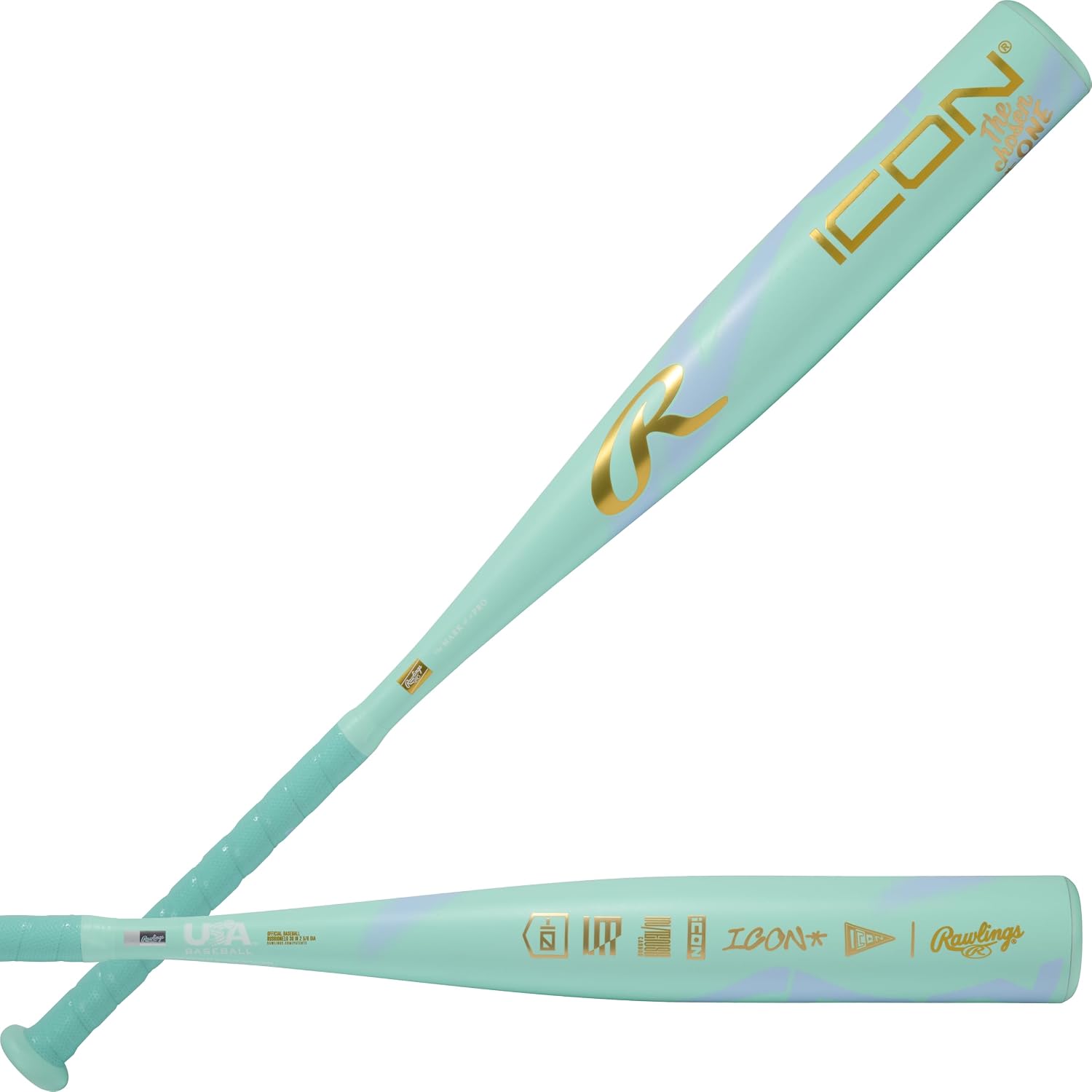 Rawlings | 2026 | ICON The Chosen One Baseball Bat | USA | -10 Drop | 2 5/8' Barrel | 1 Pc. Composite