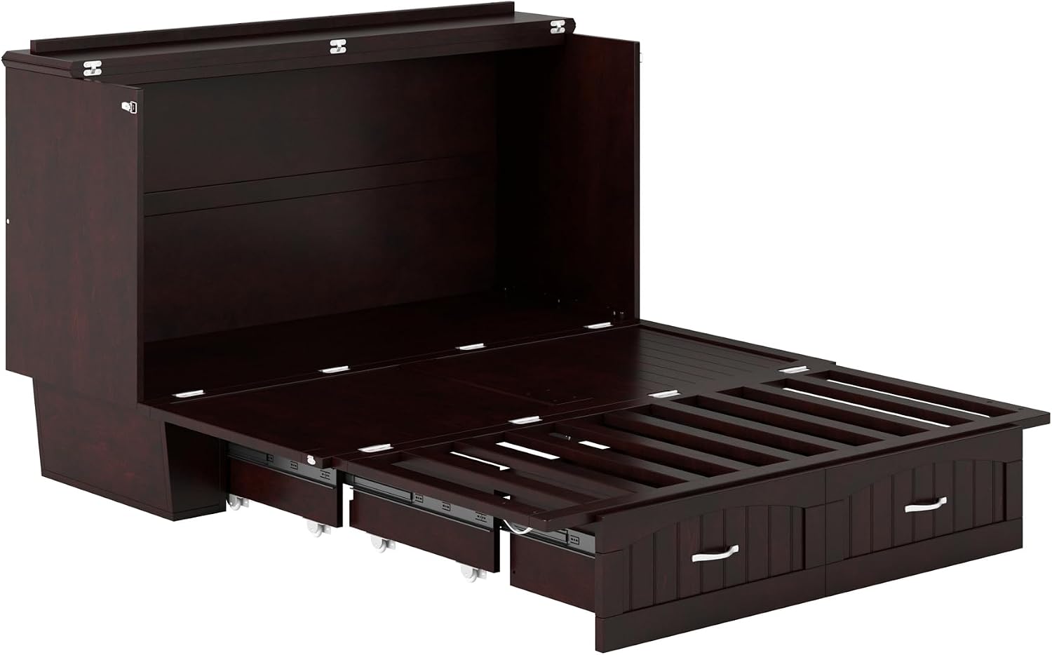 AFI Nantucket Murphy Bed Chest, Queen, Espresso