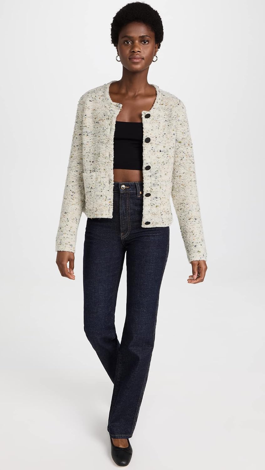 Theory Women's Tweed Boucle Cardigan
