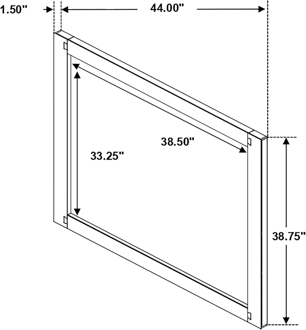 Coaster Home Furnishings Winslow Farmhouse 5-Piece Bedroom Set Live Edge Queen Size Storage Bed Frame 54-inch Headboard Smokey Walnut and Coffee Bean 223250SQ-S5