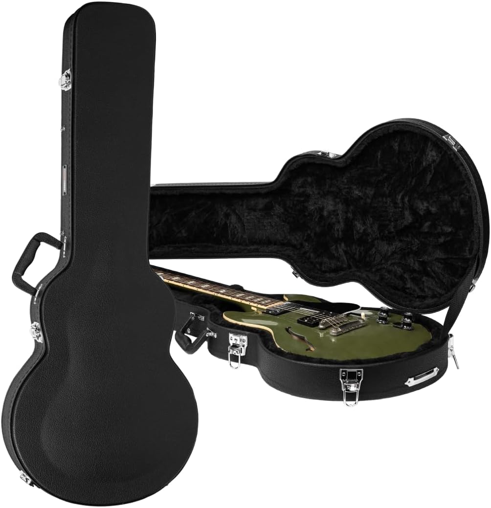 Gator Cases Hard-Shell Wood Guitar Case for 339 Style Guitars, (GWE-339)