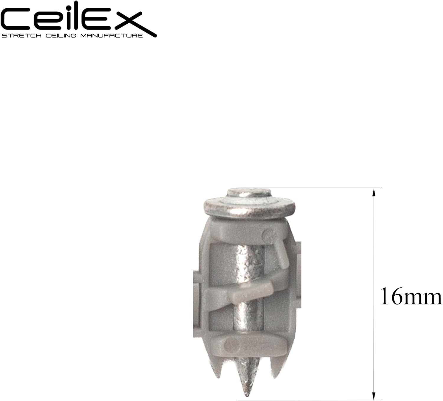 1000x Collated Concrete Nails 5/8''-16mm, 3/4''-19mm, 7/8''-22mm, 1''-25mm,1 1/16''-27mm,1 1/4''-32mm,500x 1 1/2''-38mm,or 200x Plastic Cable Trunking Fastener -for Hilti only B4 MX,BX4 (5/8'' (16mm))