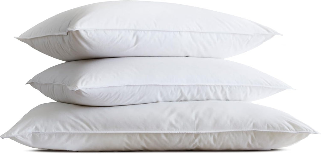 Westin Feather & Down Pillow - Medium to Firm Support Feather and Down Pillow - King (20' x 36')
