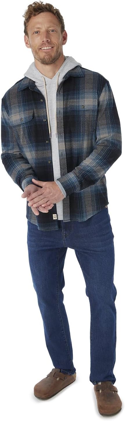 Fair Harbor The Ultra-Stretch Dunewood Flannel