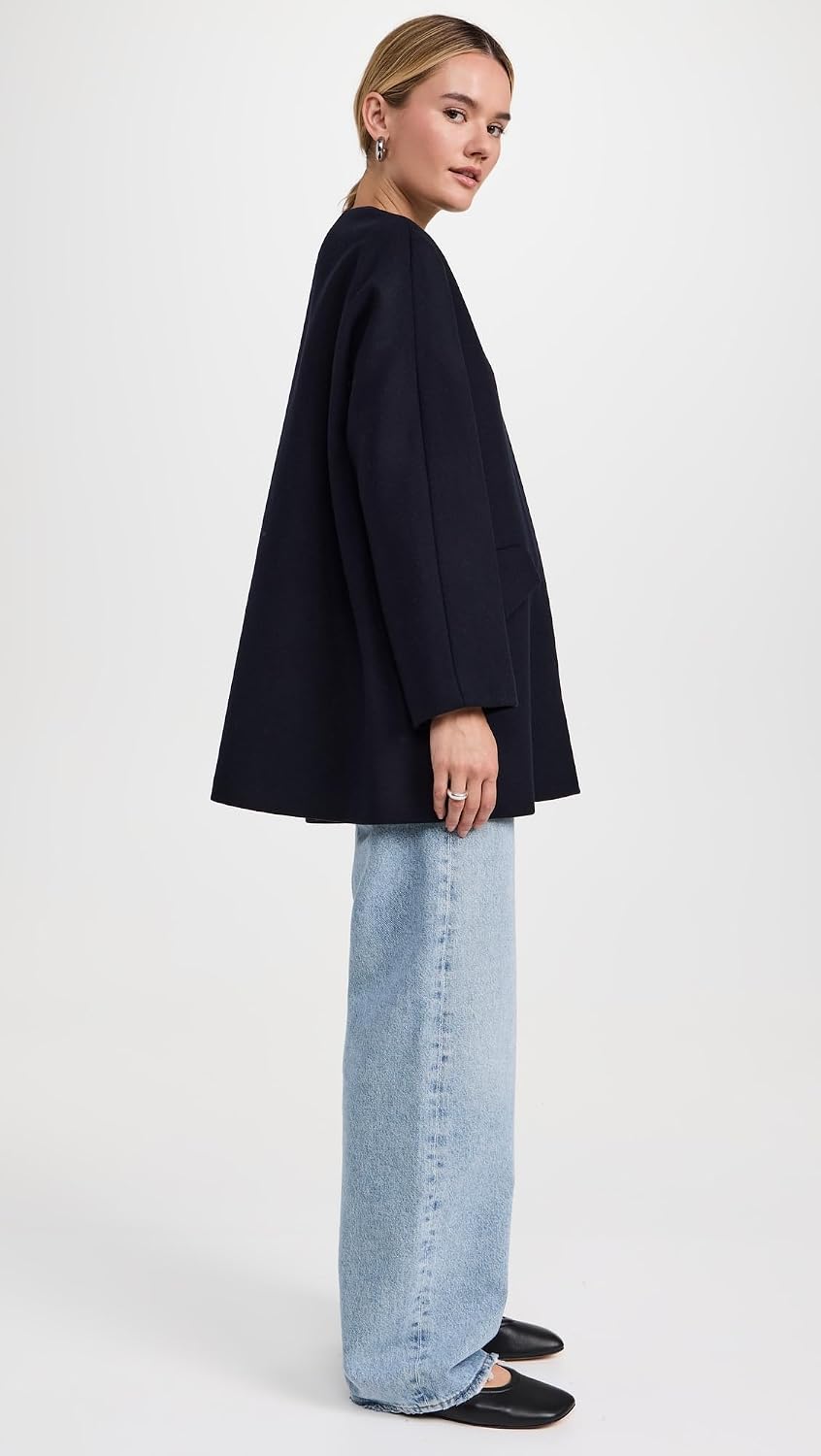 Theory Women's Cape Back Coat