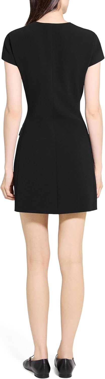 Theory Women's Tailor Zip Mini Dress