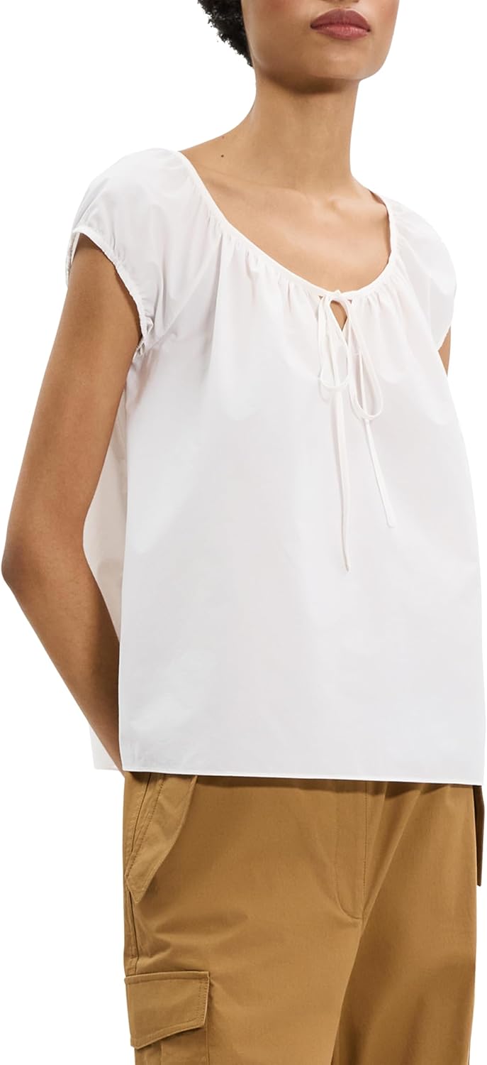 Theory Women's Easy Tie Bl