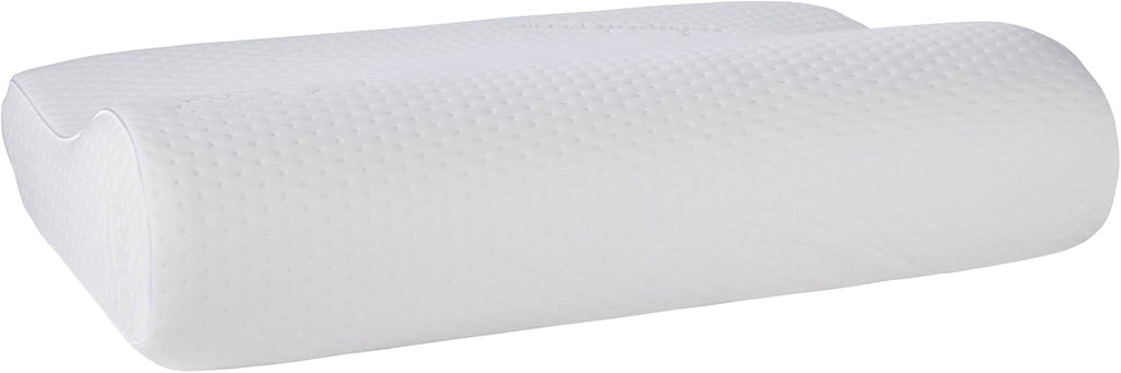 TEMPUR-Pedic, Standard TEMPUR-Neck Pillow, High Profile-2-Pack, White 2 Count