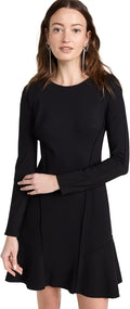 Theory Women's Seam Sculpted Ponte Dress