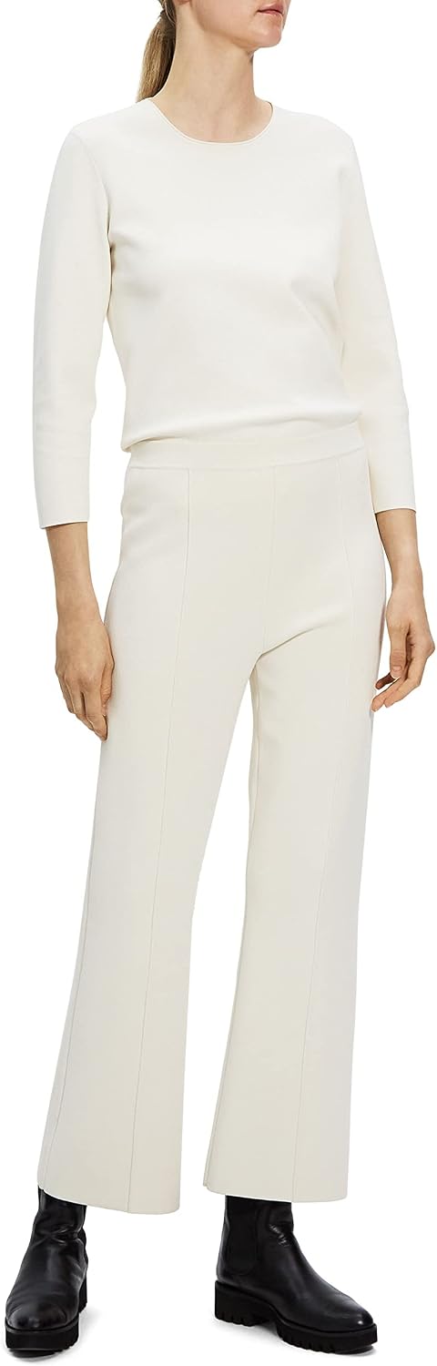 Theory Women's Wide-Leg Flare Pant
