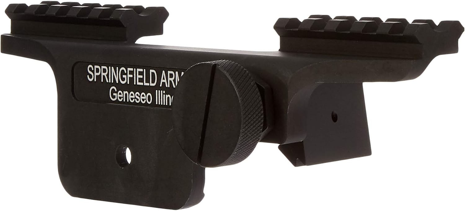 Springfield MA4GENAM M1A 1-Pc Scope Mount, Picatinny, Aluminum, Black Finish